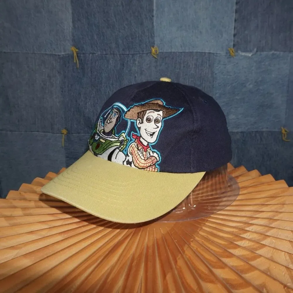 OSFA - Vintage Y2K Disney Hats toy story embroider buzz